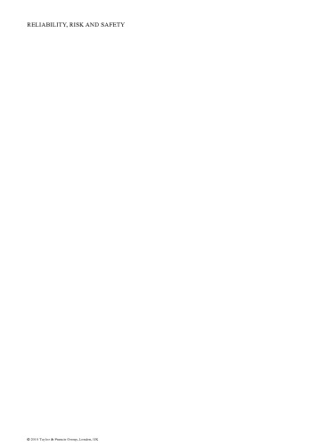 Reliability, Risk, and Safety, Three Volume Set: Theory and Applications