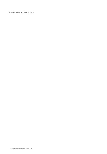 Unsaturated Soils, Two Volume Set