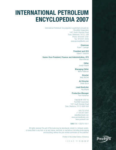 International petroleum encyclopedia