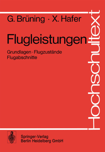 Flugleistungen: Grundlagen · Flugzustände Flugabschnitte