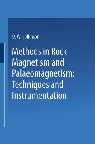 Methods in Rock Magnetism and Palaeomagnetism: Techniques and instrumentation