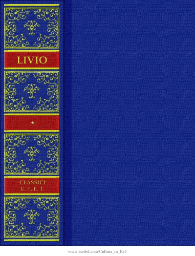 Storia di Roma. Libri I-V