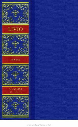 Storia di Roma. Libri XXXVI-XXX