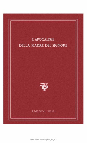 L'Apocalisse della Madre del Signore