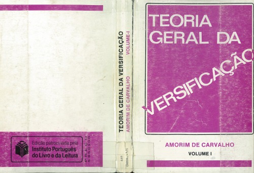 Teoria Geral da Versificação [versificação portuguesa, métrica portuguesa]