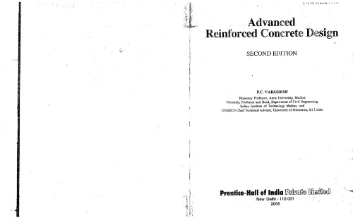 Advanced Reinforced Concrete Design, 2nd Edition