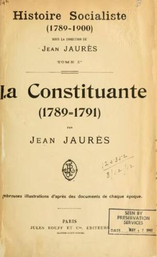 La Constituante (1789-1791)