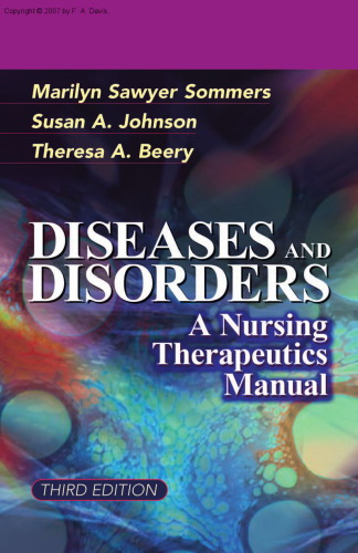 Diseases And Disorders A Nursing Therapeutics Manual