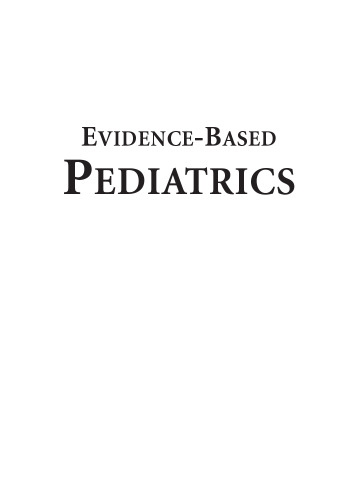 Evidence-Based Pediatrics