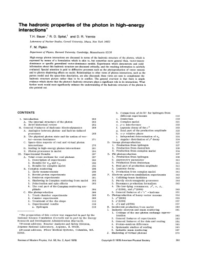 The hadronic properties of the photon in high-energy interactions