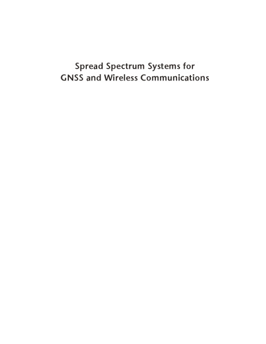 Spread Spectrum Systems for GNSS and Wireless Communications