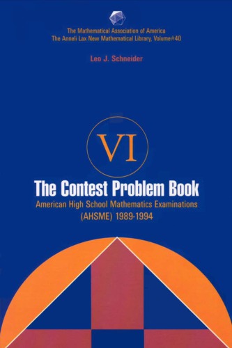 The Contest Problem Book VI
