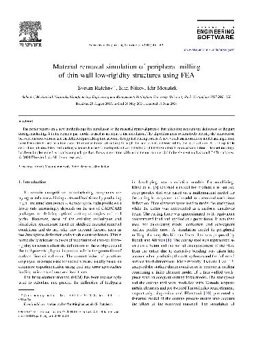 Advances in Engineering Software