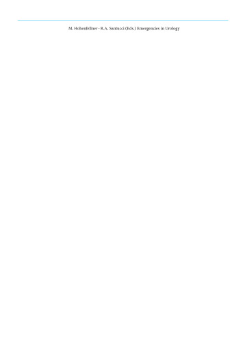 Emergencies in Urology