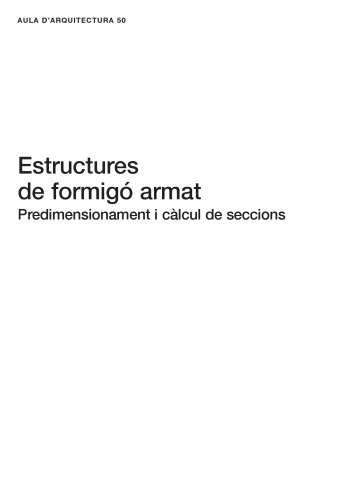 Estructures de formigó armat