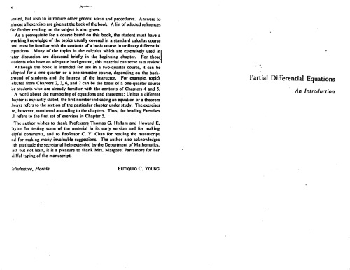 Partial differential equations : an introduction