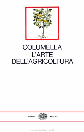 L'arte dell'agricoltura e Libro sugli alberi