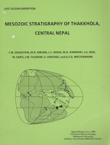Mesozoic stratigraphy of Thakkola, Central Nepal (Report of the Lose Ocean Expedition, 1988)