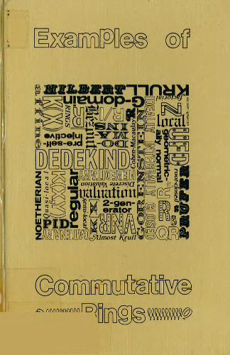 Examples of Commutative Rings