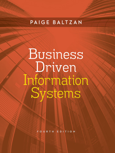 Business Driven Information Systems