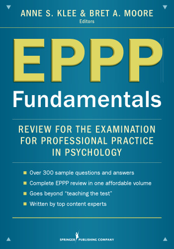 EPPP Fundamentals: Review for the Examination for Professional Practice in Psychology