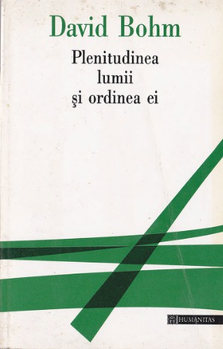 Plenitudinea lumii și ordinea ei