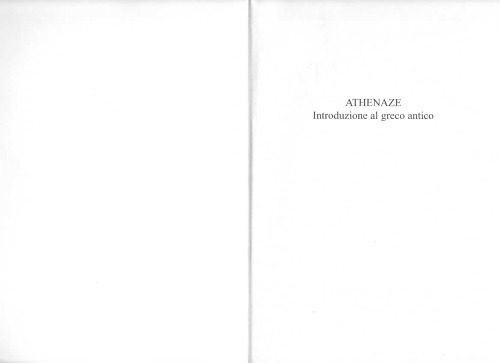 Athenaze. Introduzione al greco antico
