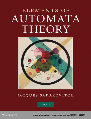 Elements of Automata Theory