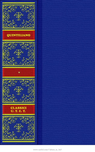 L'istituzione oratoria