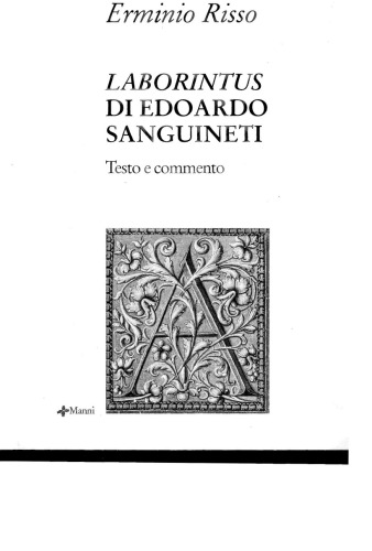 «Laborintus» di Edoardo Sanguineti. Testo e commento