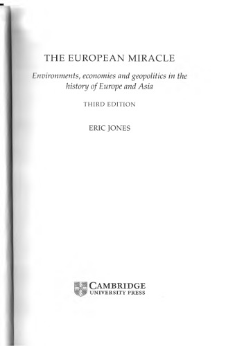 The European Miracle
