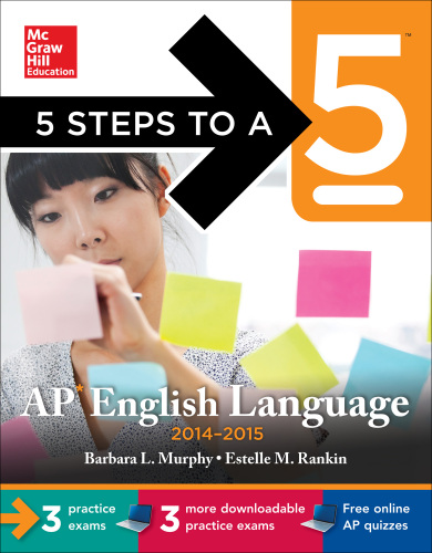 5 Steps to a 5 AP English Language with CD-ROM, 2014-2015 Edition