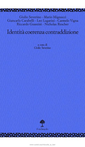 Identità, coerenza, contraddizione