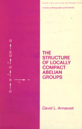 The structure of locally compact abelian groups