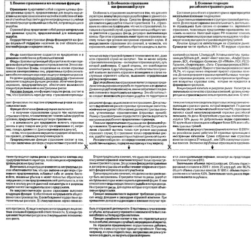 Страхование