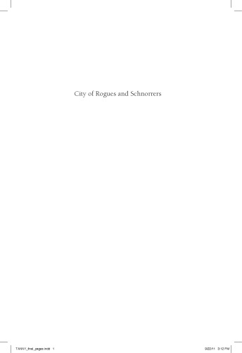 City of Rogues and Schnorrers: Russia's Jews and the Myth of Old Odessa
