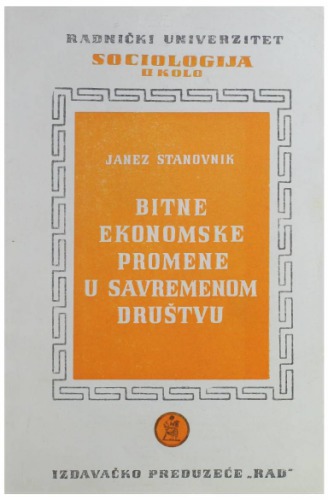 Bitne ekonomske promene u savremenom društvu