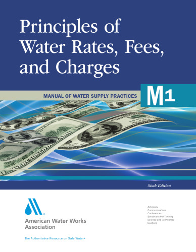 Principles of Water Rates, Fees and Charges