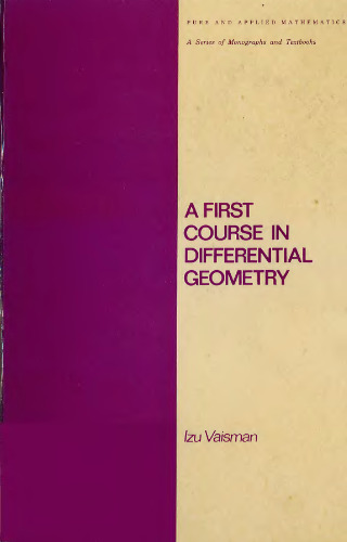A First Course in Differential Geometry