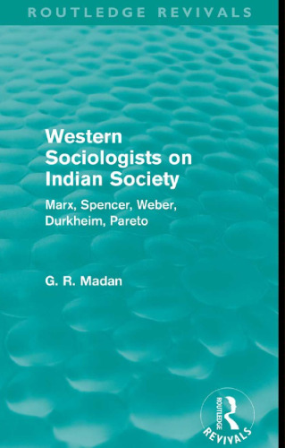 Western Sociologists on Indian Society