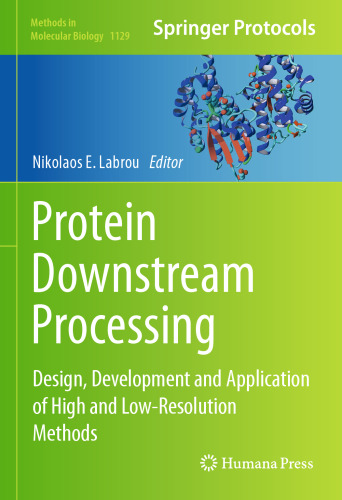 Protein Downstream Processing: Design, Development and Application of High and Low-Resolution Methods