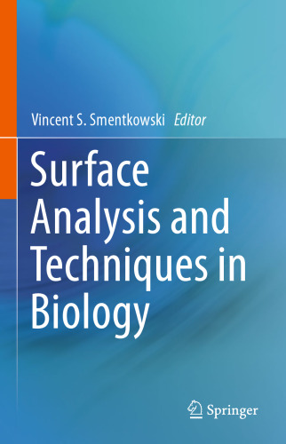 Surface Analysis and Techniques in Biology