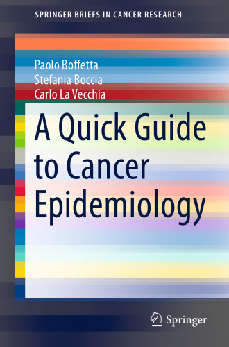 A Quick Guide to Cancer Epidemiology