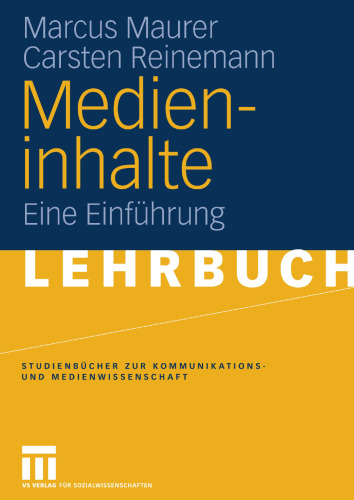 Medieninhalte: Eine Einführung