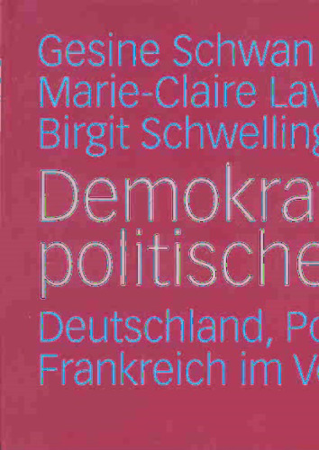 Demokratische politische Identität: Deutschland, Polen und Frankreich im Vergleich