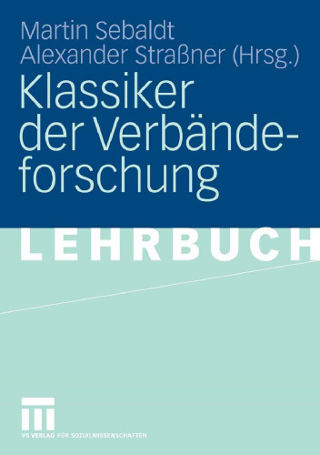 Klassiker der Verbändeforschung