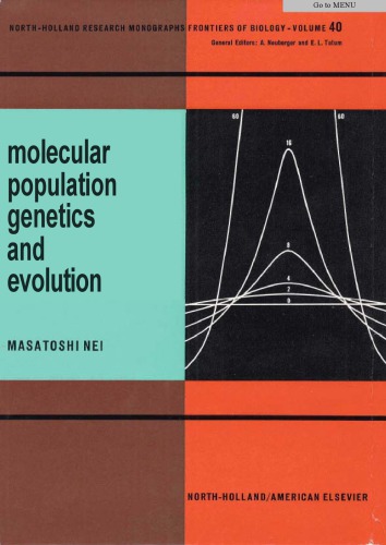 Molecular population genetics and evolution 