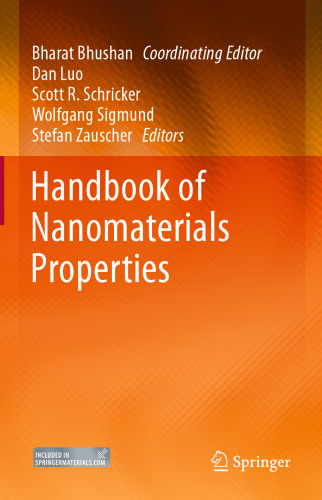 Handbook of Nanomaterials Properties