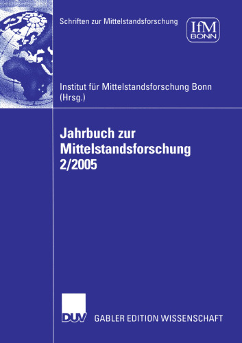 Jahrbuch zur Mittelstansforschung 2/2005