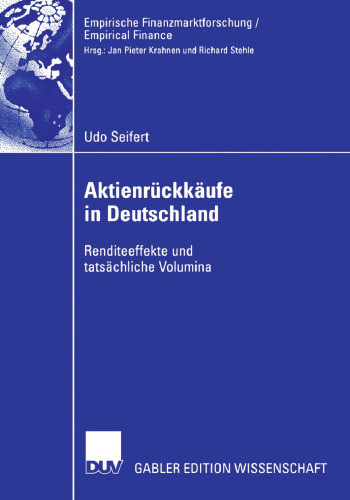 Aktienrückkäufe in Deutschland: Renditeeffekte und tatsächliche Volumina